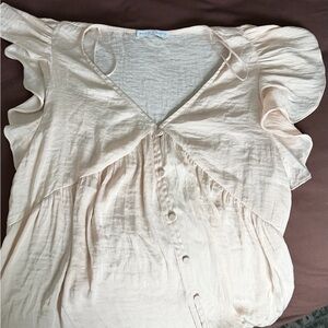 Women's Cream Top